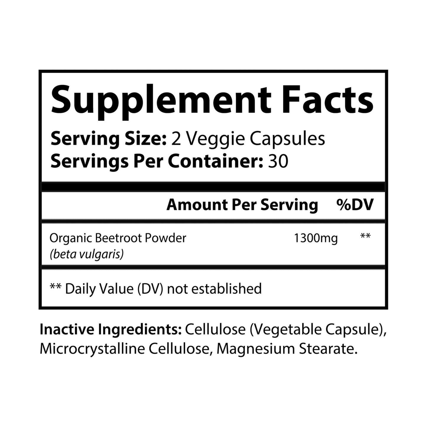 Beetroot Supplement